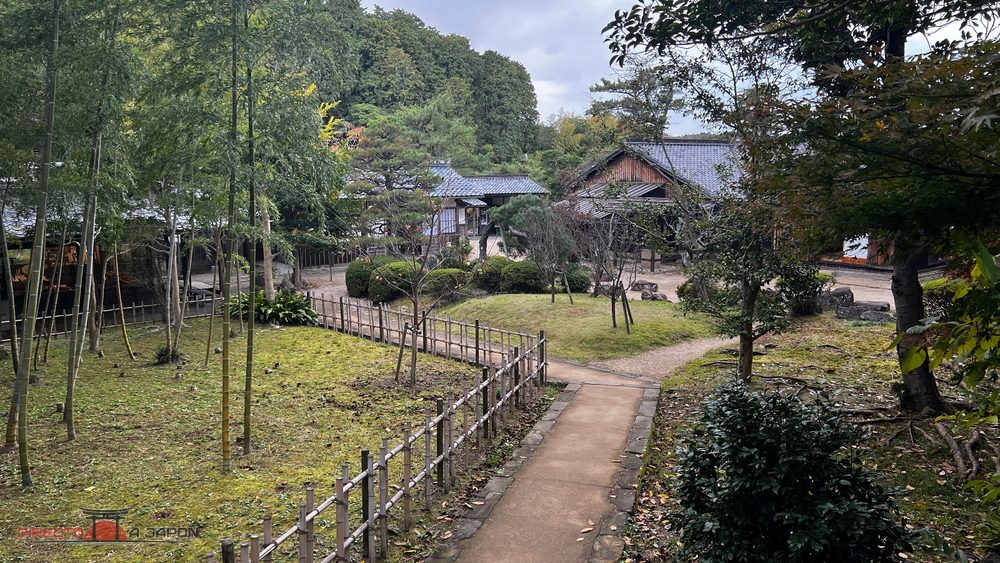 Jardín de la casa samurai que visitamos en Matsue
