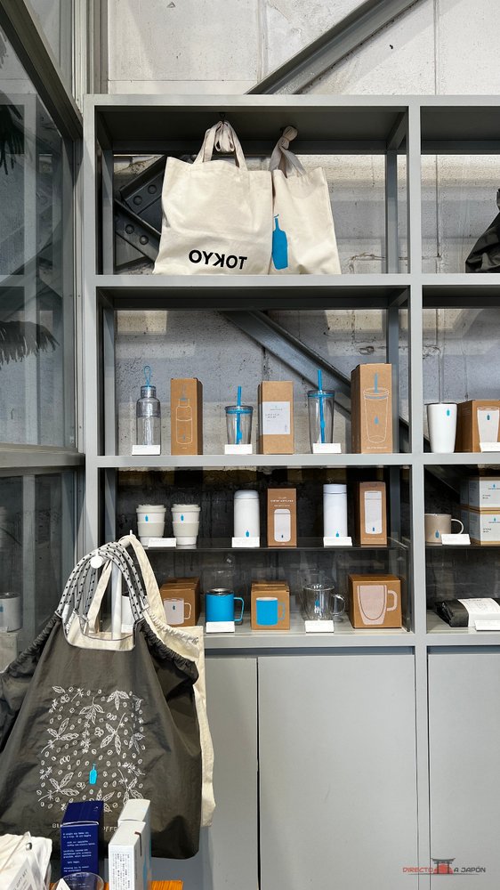 Bolsas, tazas y termos de Blue Bottle