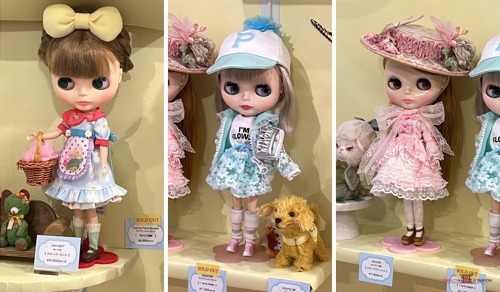 Vestidos y accesorios de Blythe en Flower Parade