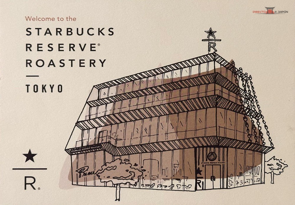 Postal del Starbucks Reserve Roastery Tokyo