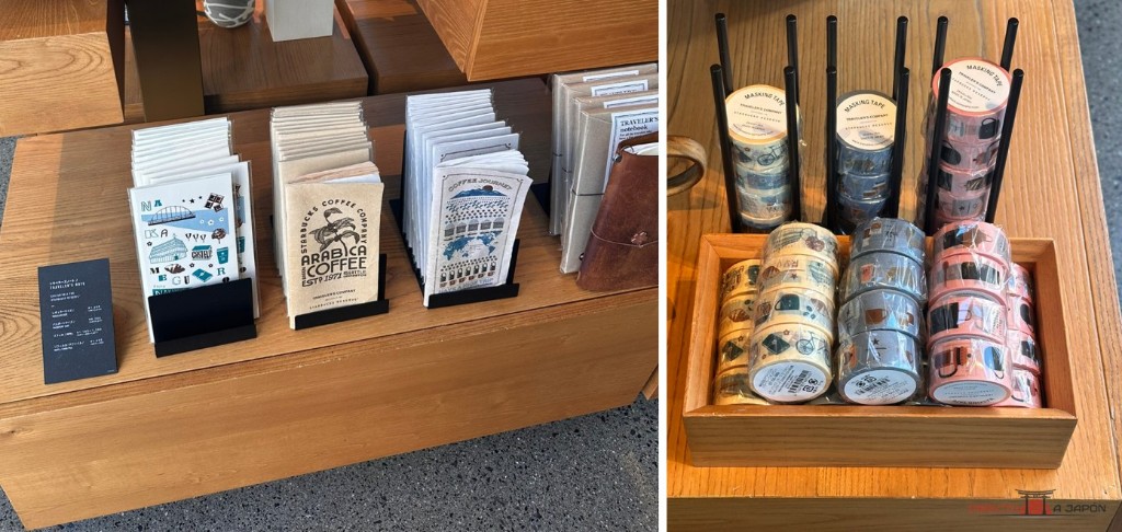 Cuadernos, accesorios y masking tapes del Roastery