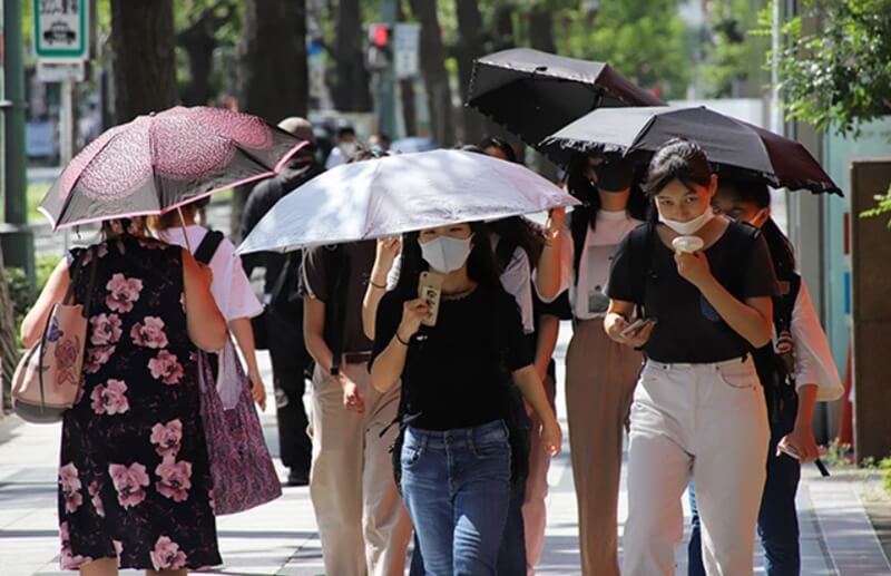 Calor de agosto en Japón