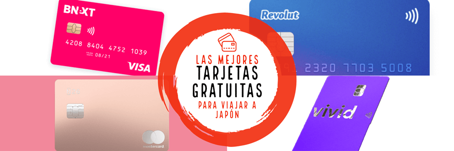 las mejores tarjetas para viajar a Japon