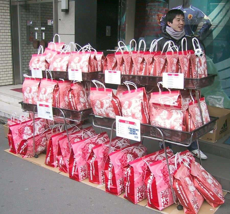 Bolsas de la suerte o fukubukuro 