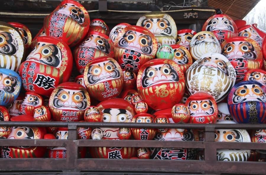 Templo Shorinzan Darumaji en Takasaki