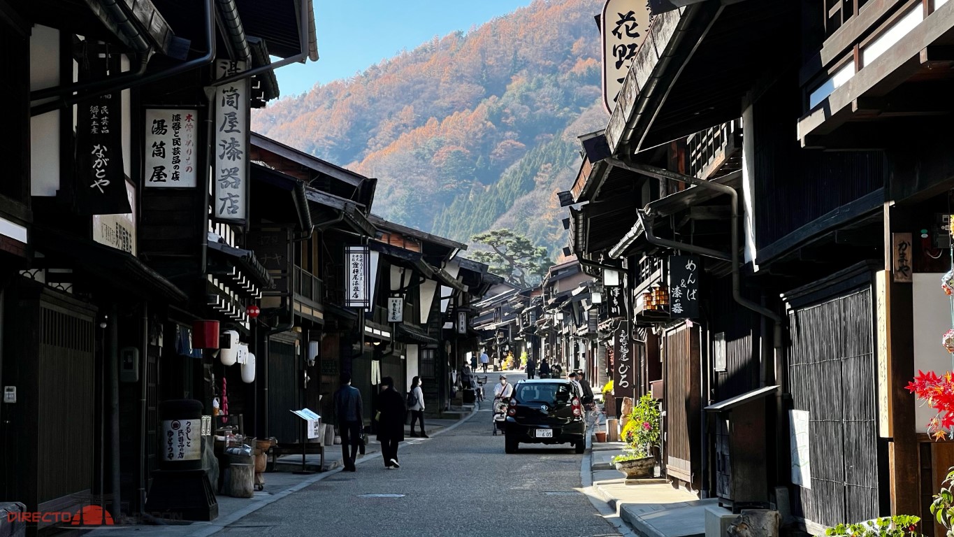 Calle principal de Narai Juku