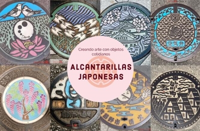 Tapas de alcantarilla en Japón