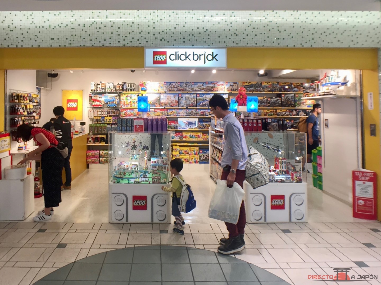 Tienda de Lego Clickbrick, en Tokyo Character Street