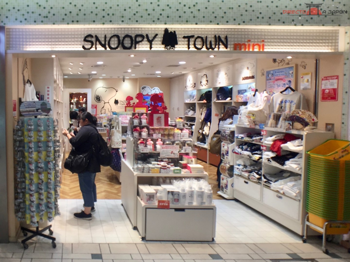 Snoopy Town Mini en Tokyo Character Street
