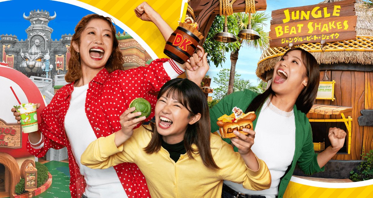 donde comer en Universal Studios Japan